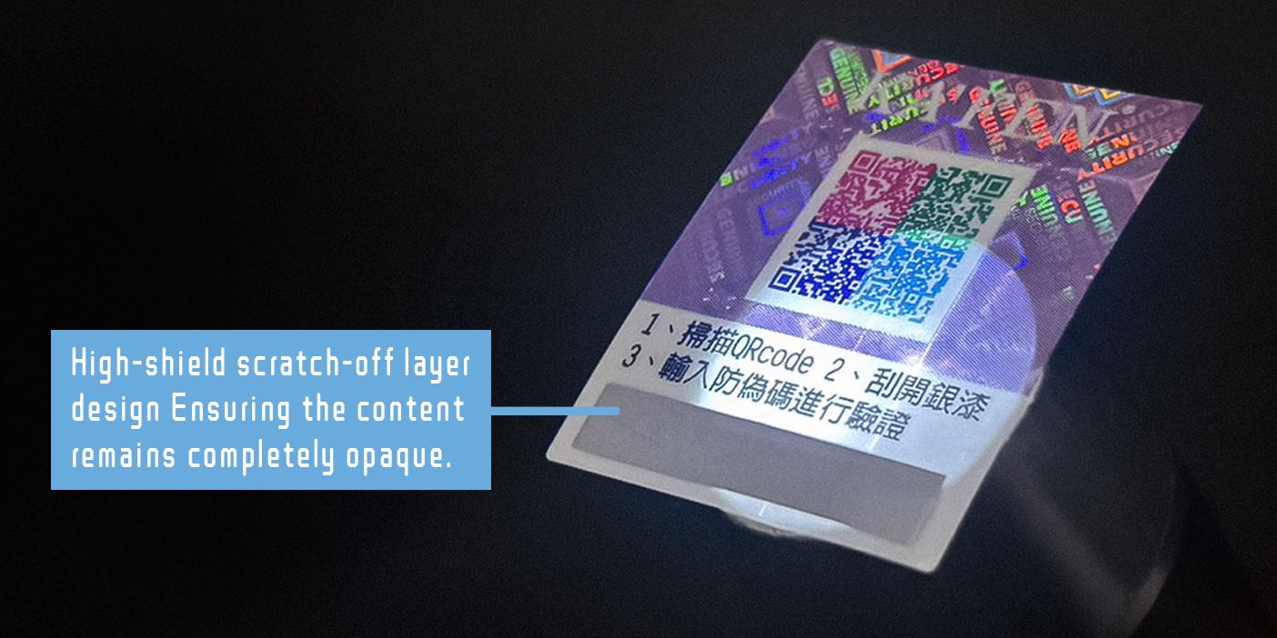 เทคโนโลยีป้ายขูดลอกพรีเมียมที่มีความทึบแสงสูง