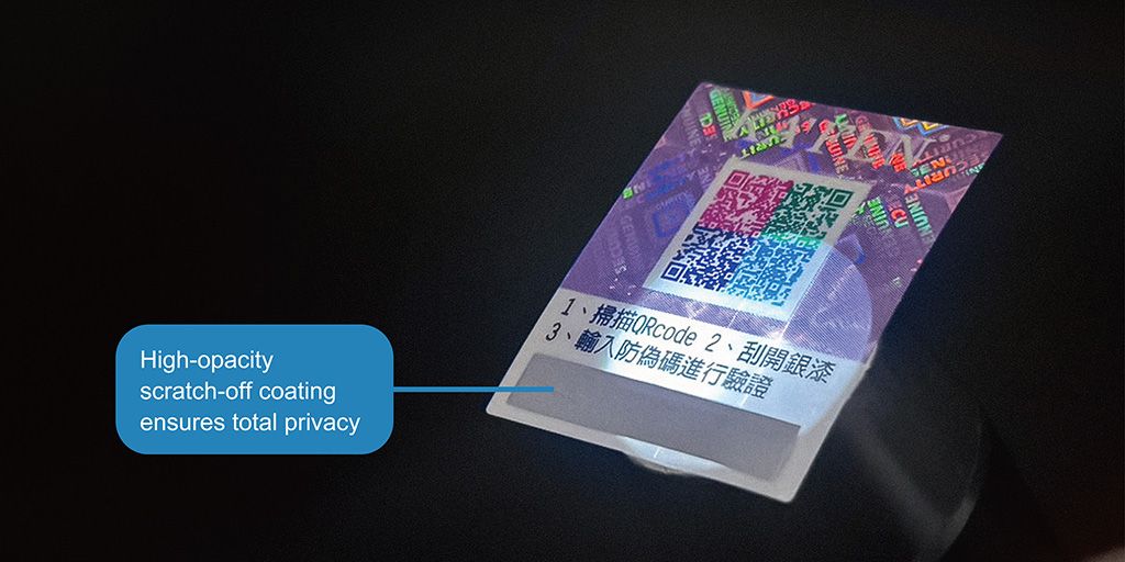 Premium Scratch-Off Label Technology with High Opacity