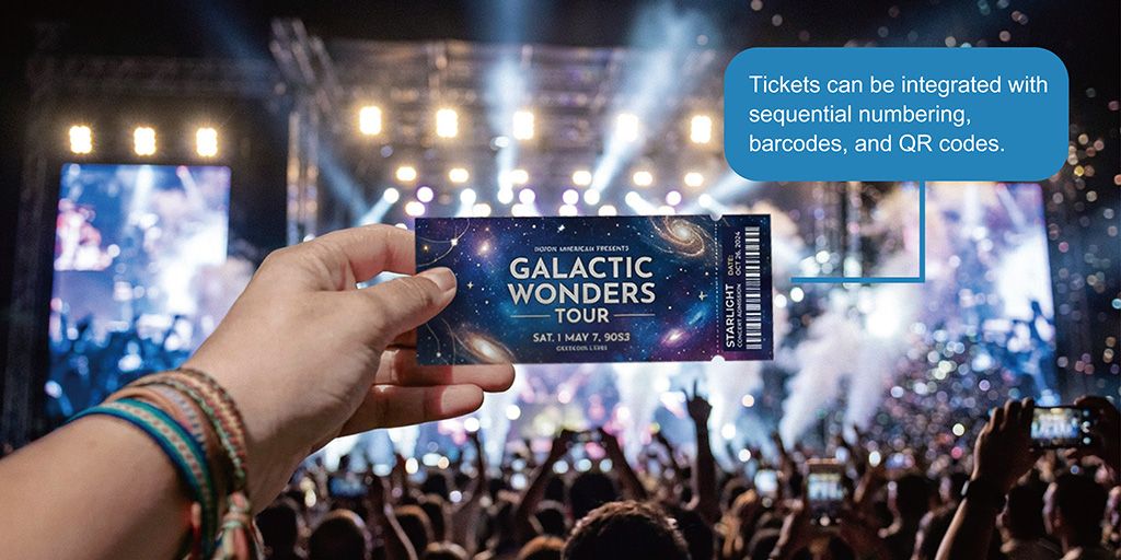 Providing a Full Range of Ticket Printing Services