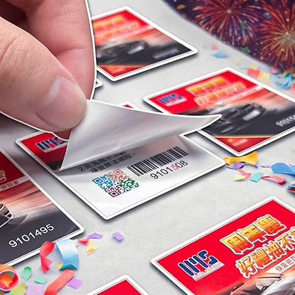 Promotional Lottery Labels